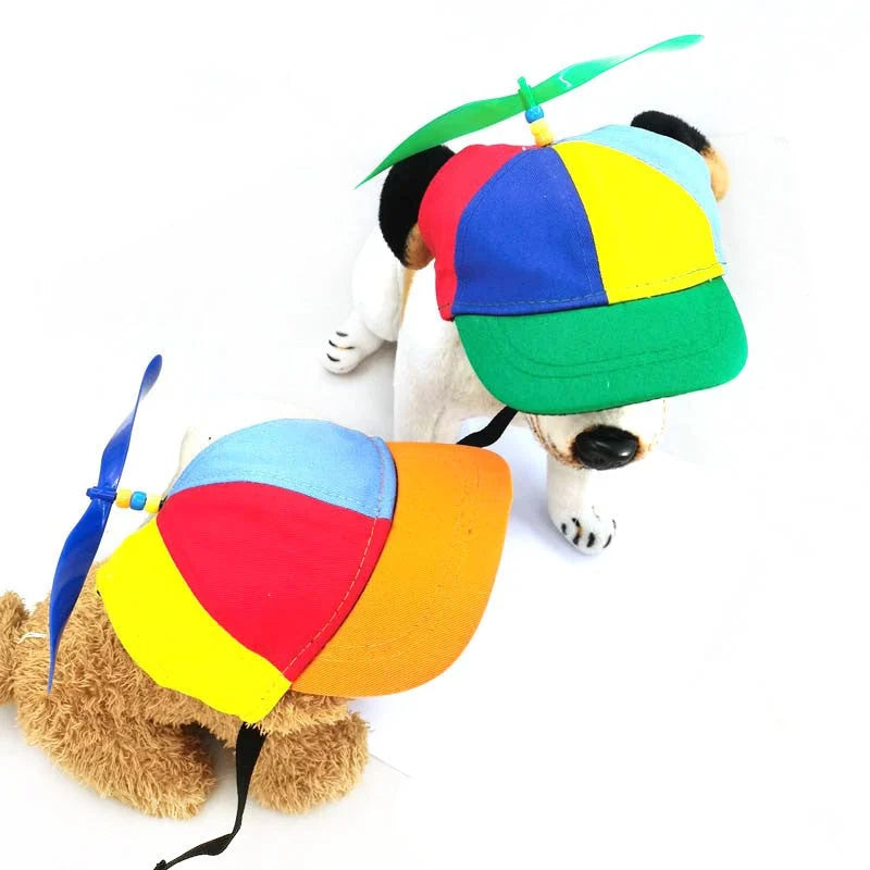 Dog Hats With Funny Propeller（Removable）